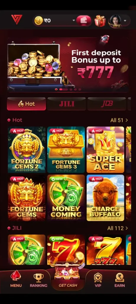 IV7 Game Login with Aviator JILI Slots and popular games